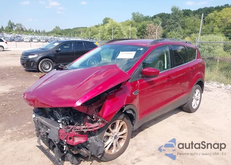 2017 Ford Escape Se из США, поврежденный, VIN 1FMCU0GD1HUA60007